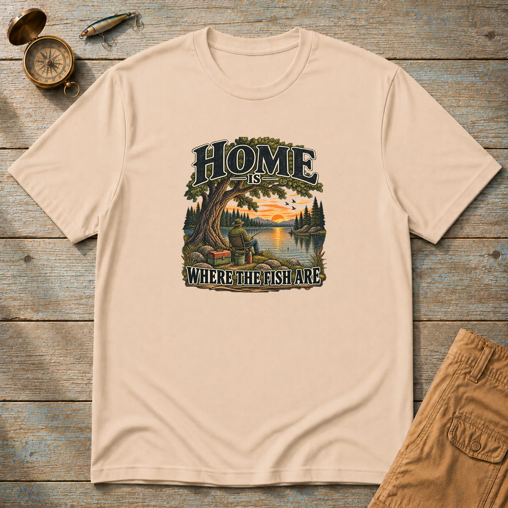 Home Is Where The Fish Are T-Shirt