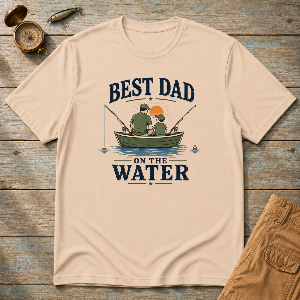 Best Dad On The Water T-Shirt