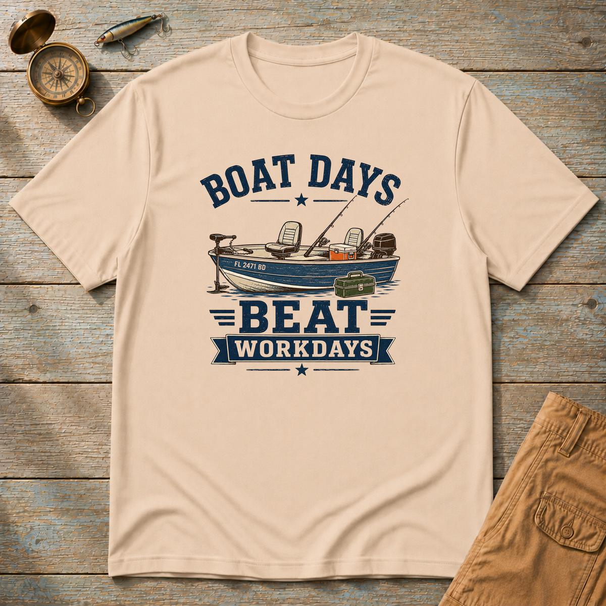 Boat Days Beat Workdays T-Shirt