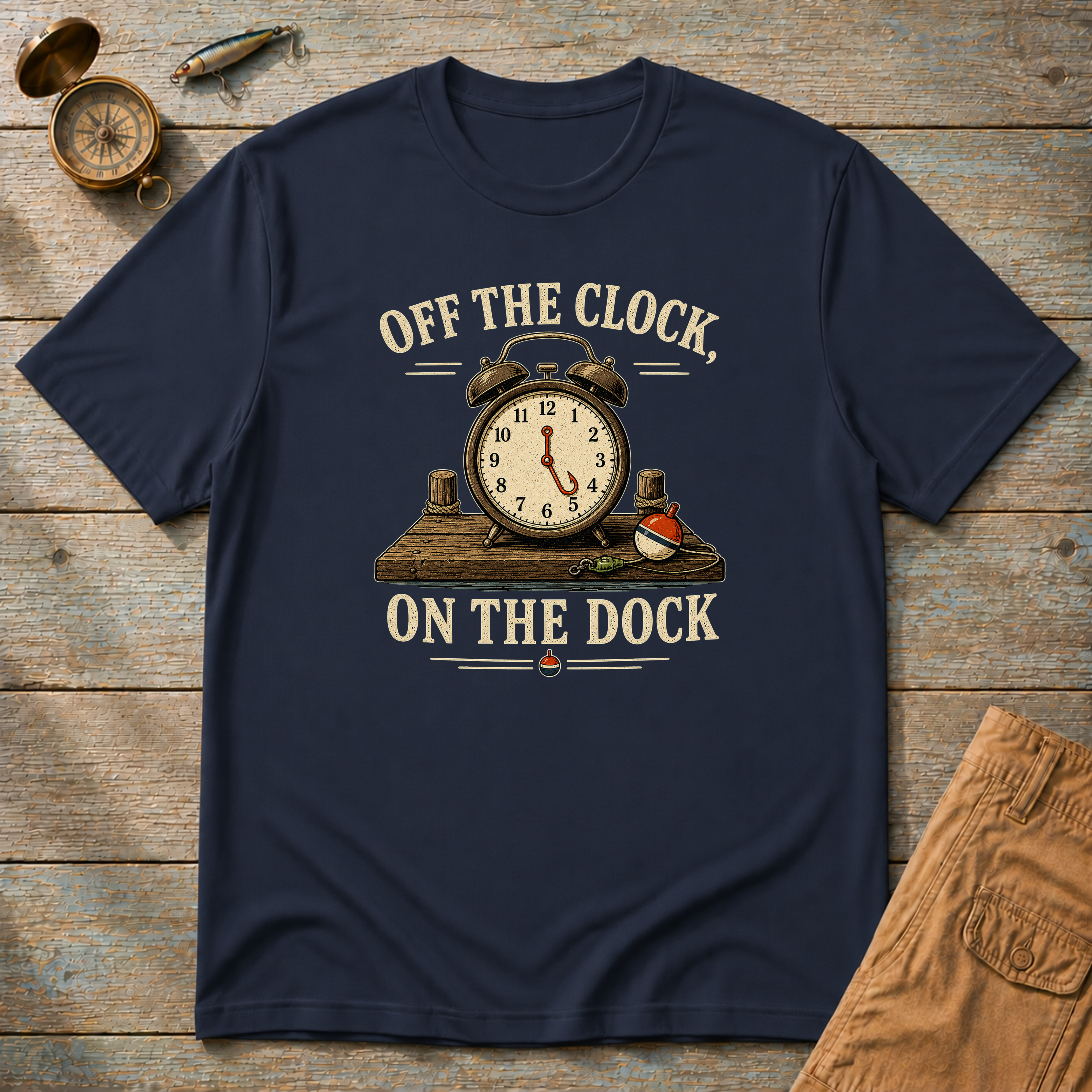 Off The Clock On The Dog T-Shirt