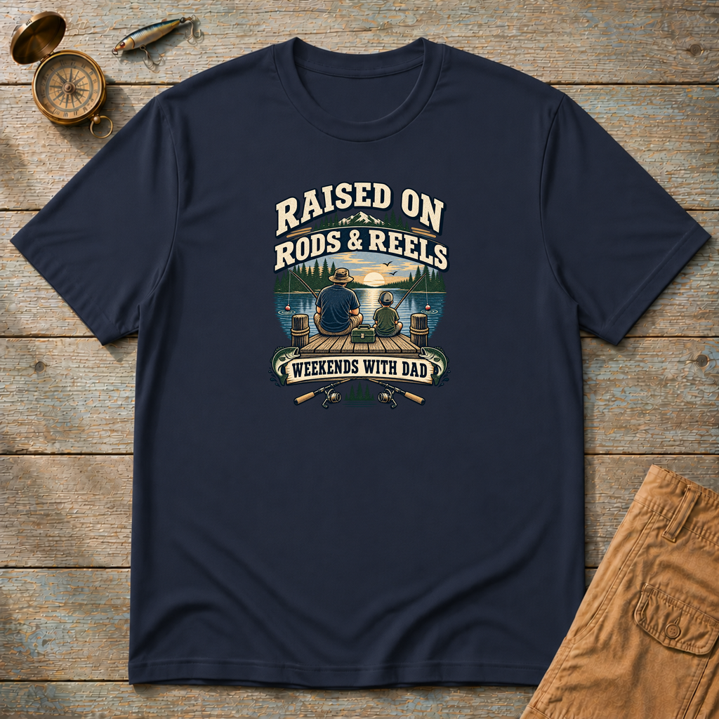Raised On Rod & Reels T-Shirt