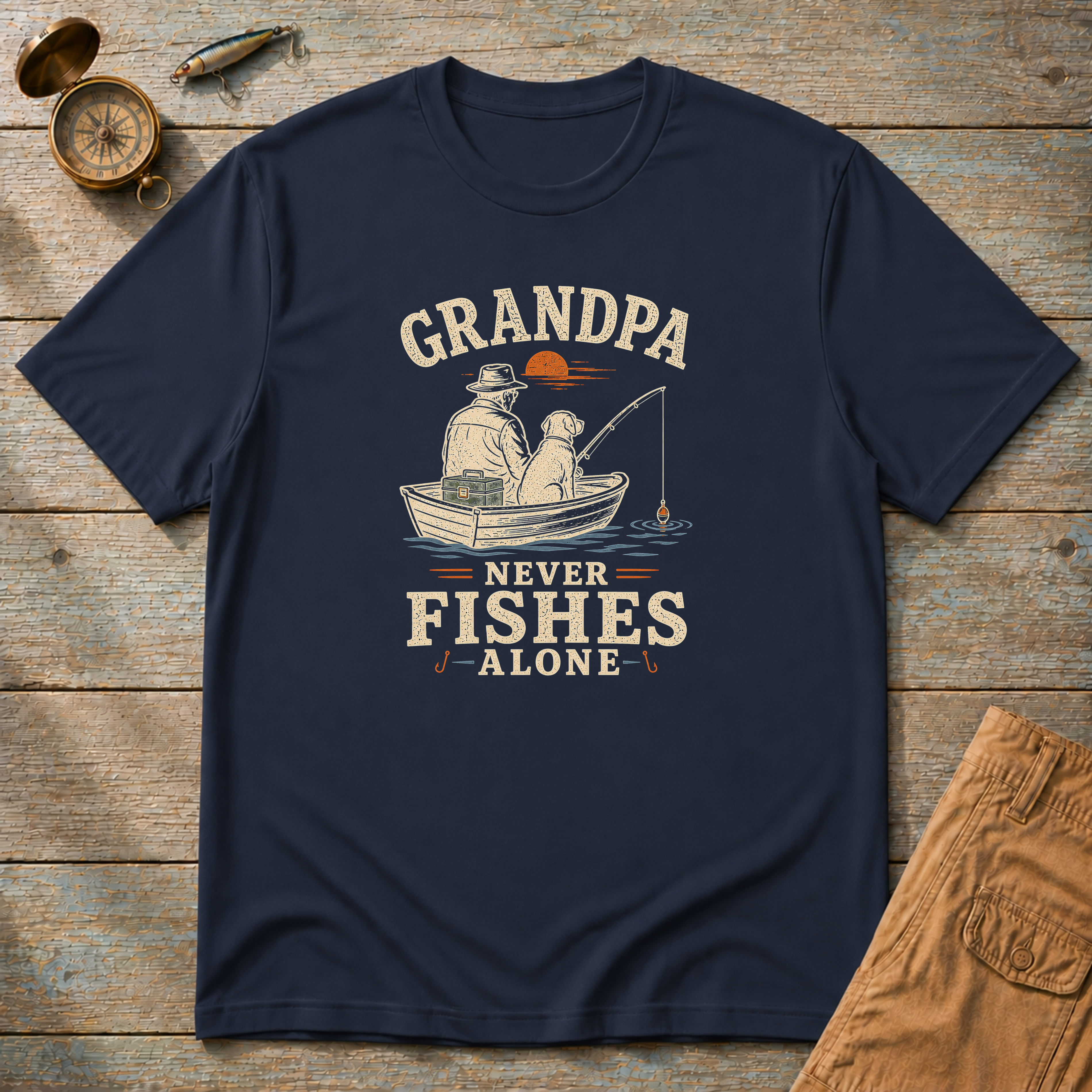 Dad's Girl Fishing Club T-Shirt