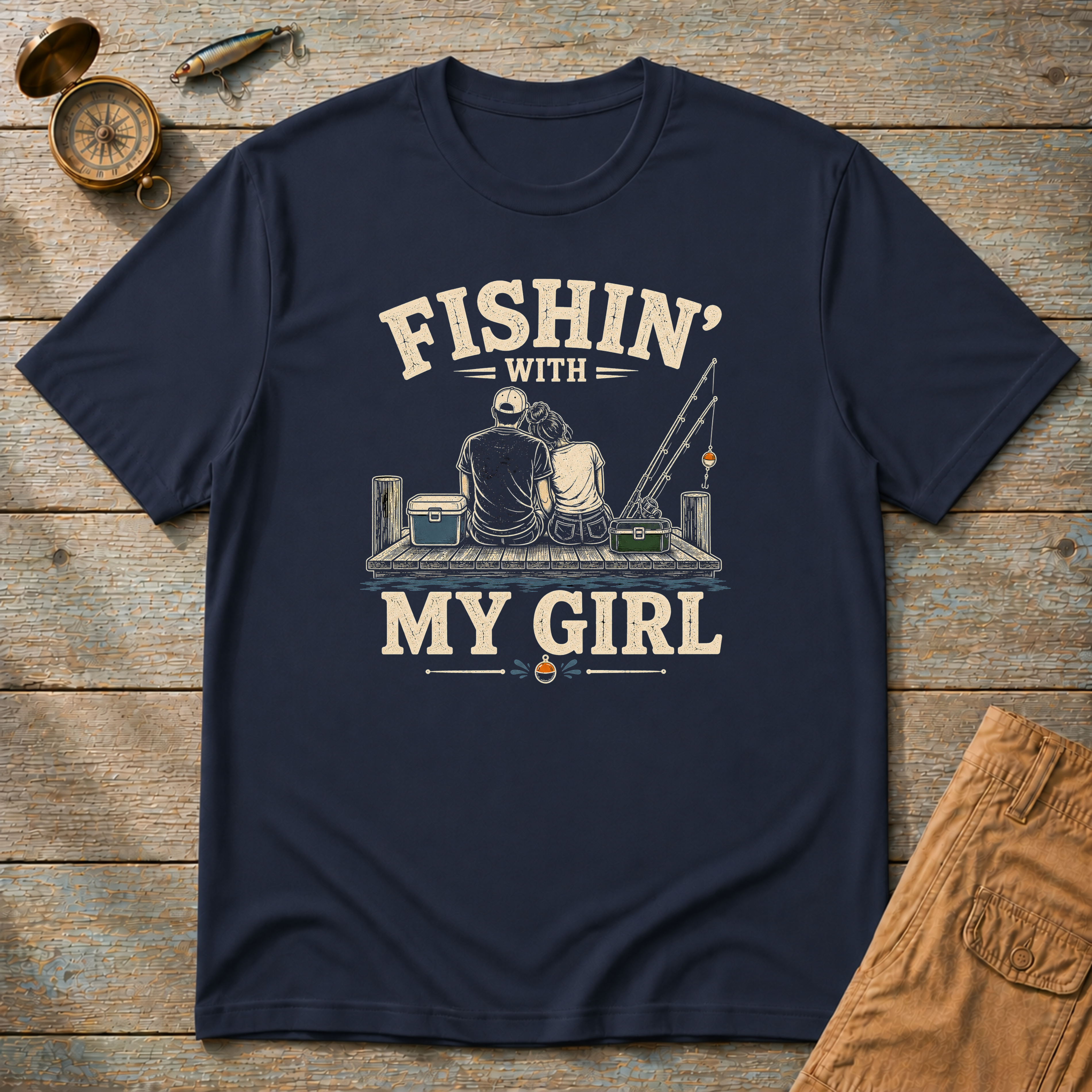 Fishing With My Girl T-Shirt