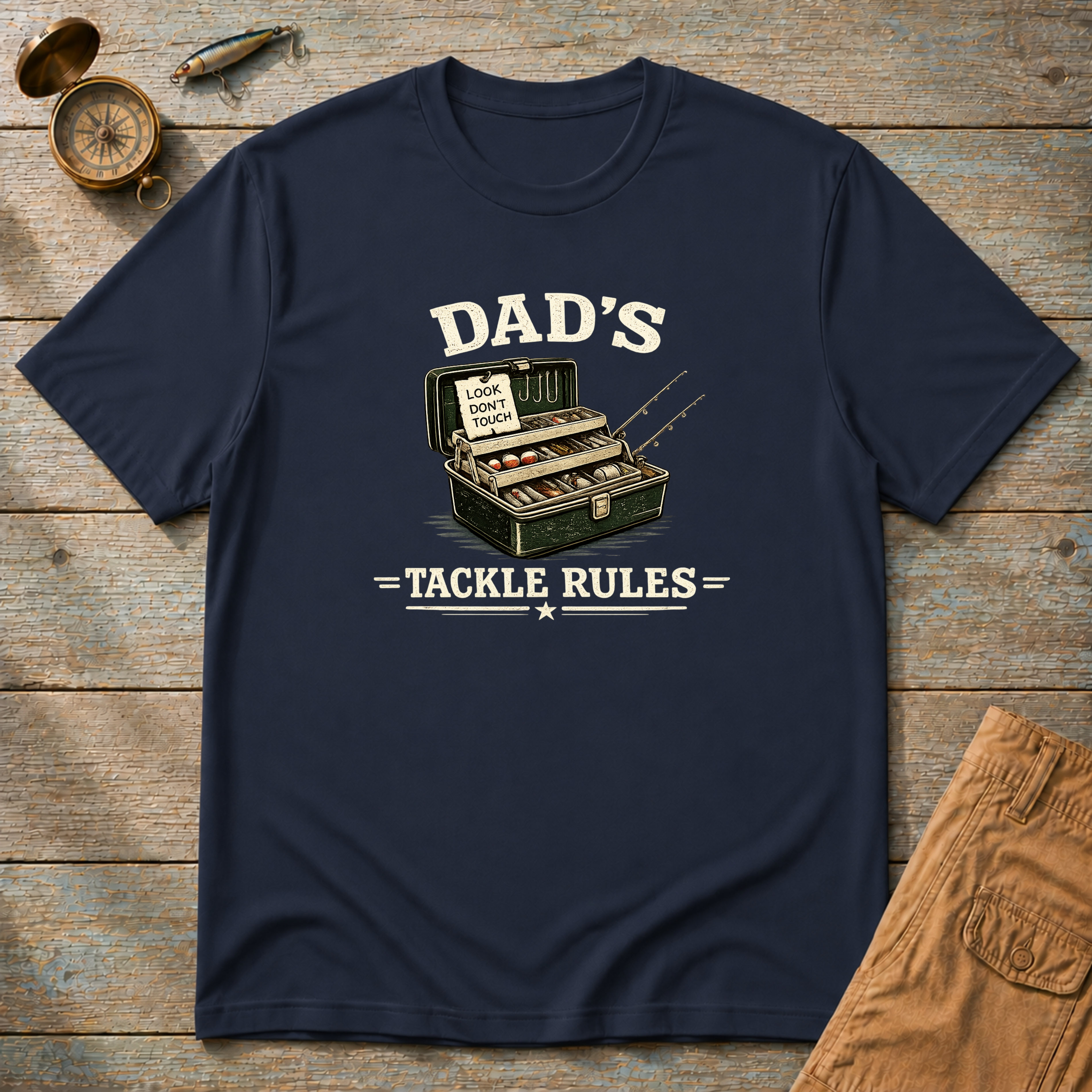 Dad's Tackle Rules T-Shirt