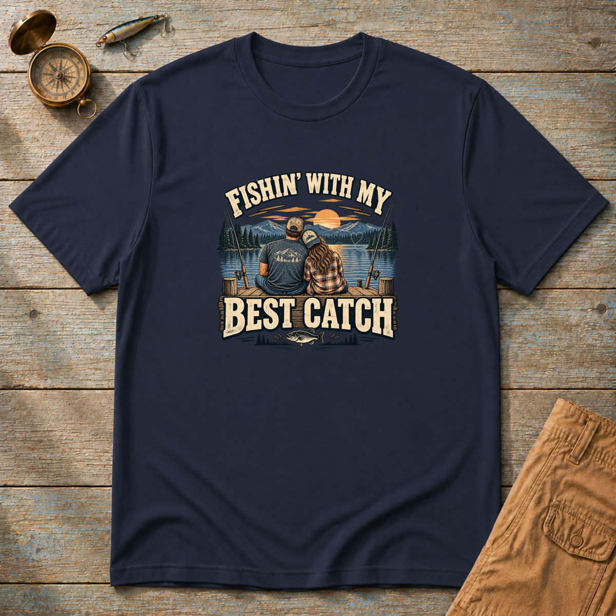 Fishing With My Best Catch T-Shirt