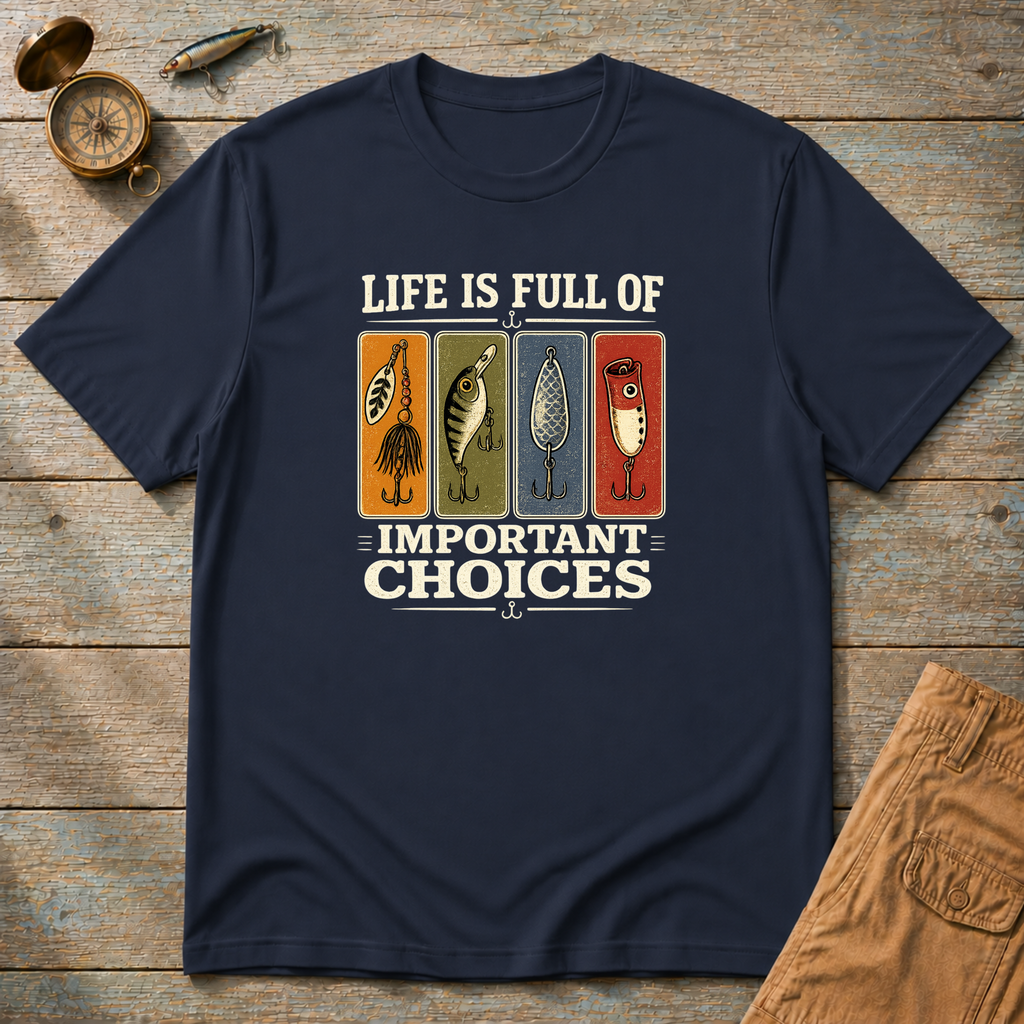 Life Is Full Of Important Choices T-Shirt