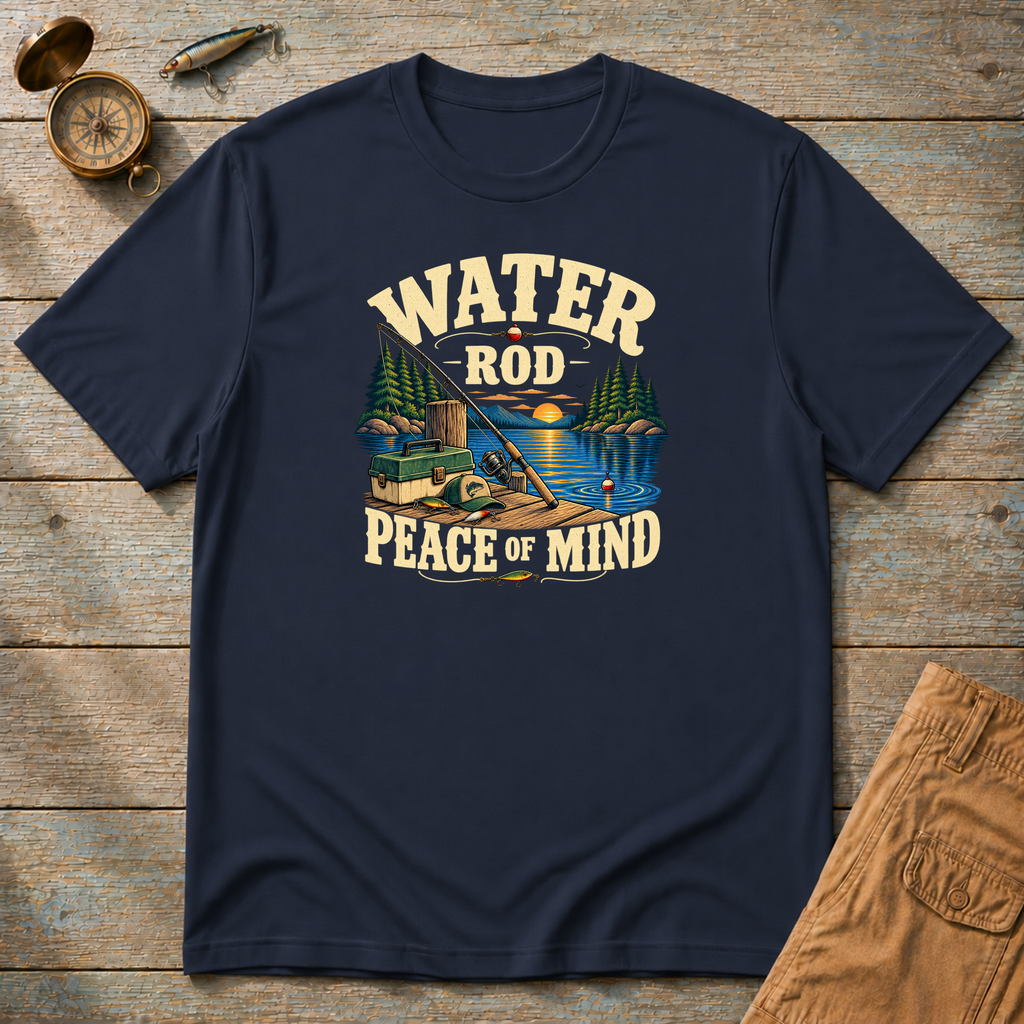 Water Rod Piece Of Mind T-Shirt