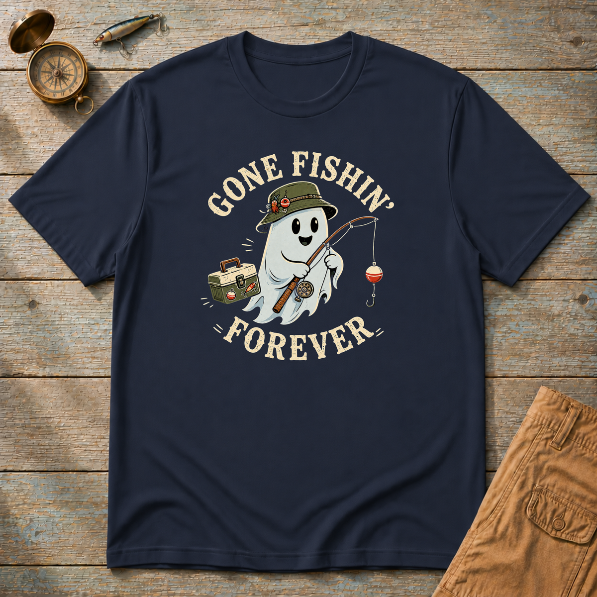 Gone Fishin' Forever T-Shirt