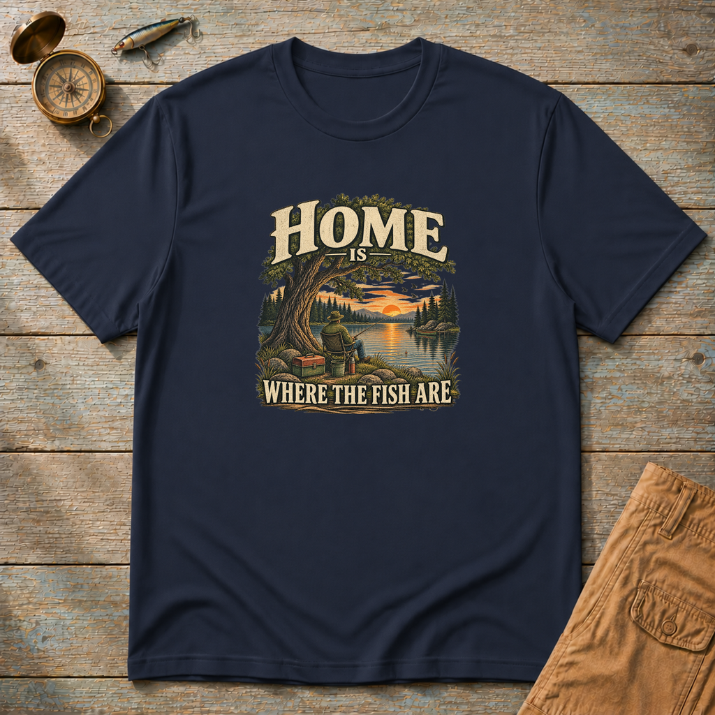 Home Is Where The Fish Are T-Shirt