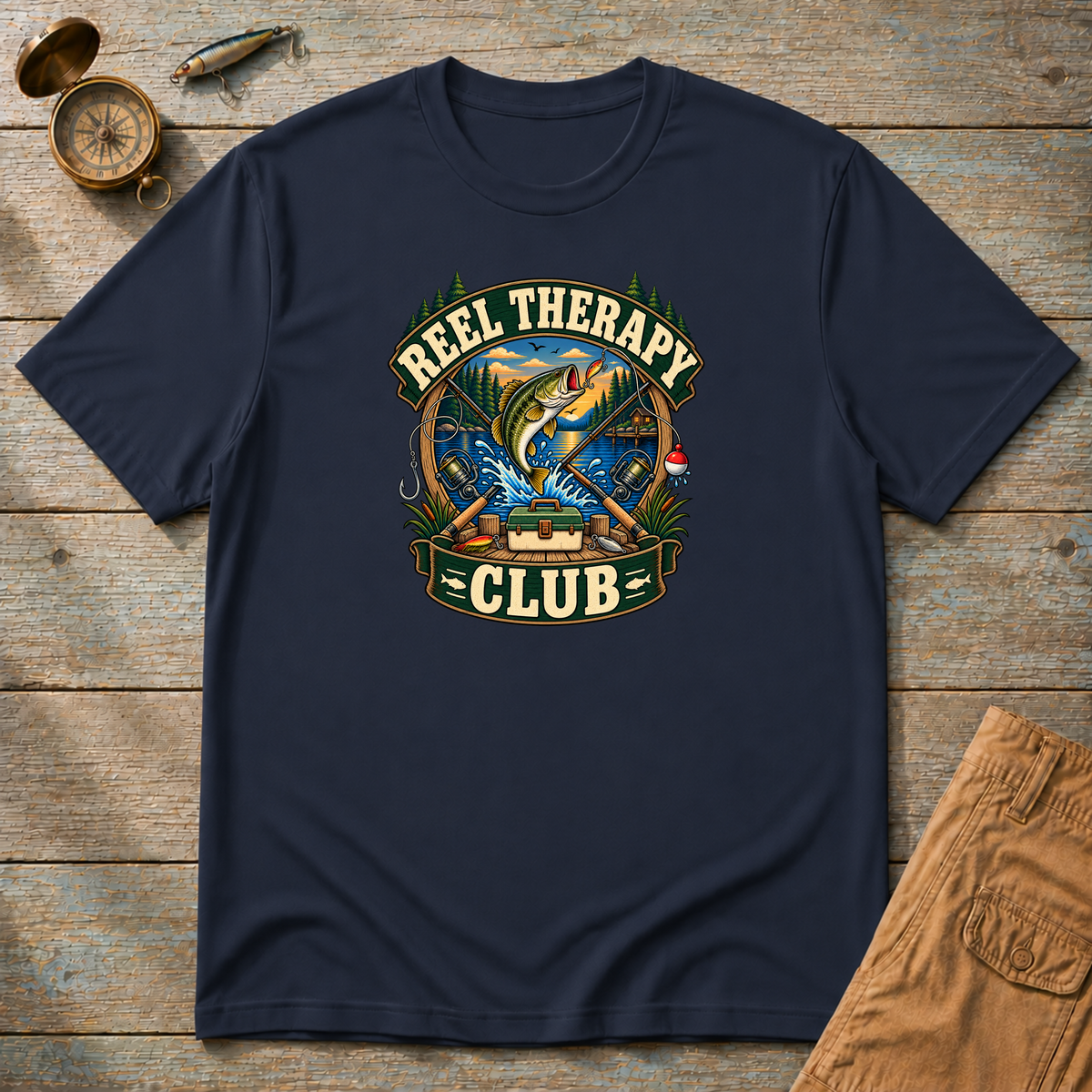 Reel Therapy Club T-Shirt