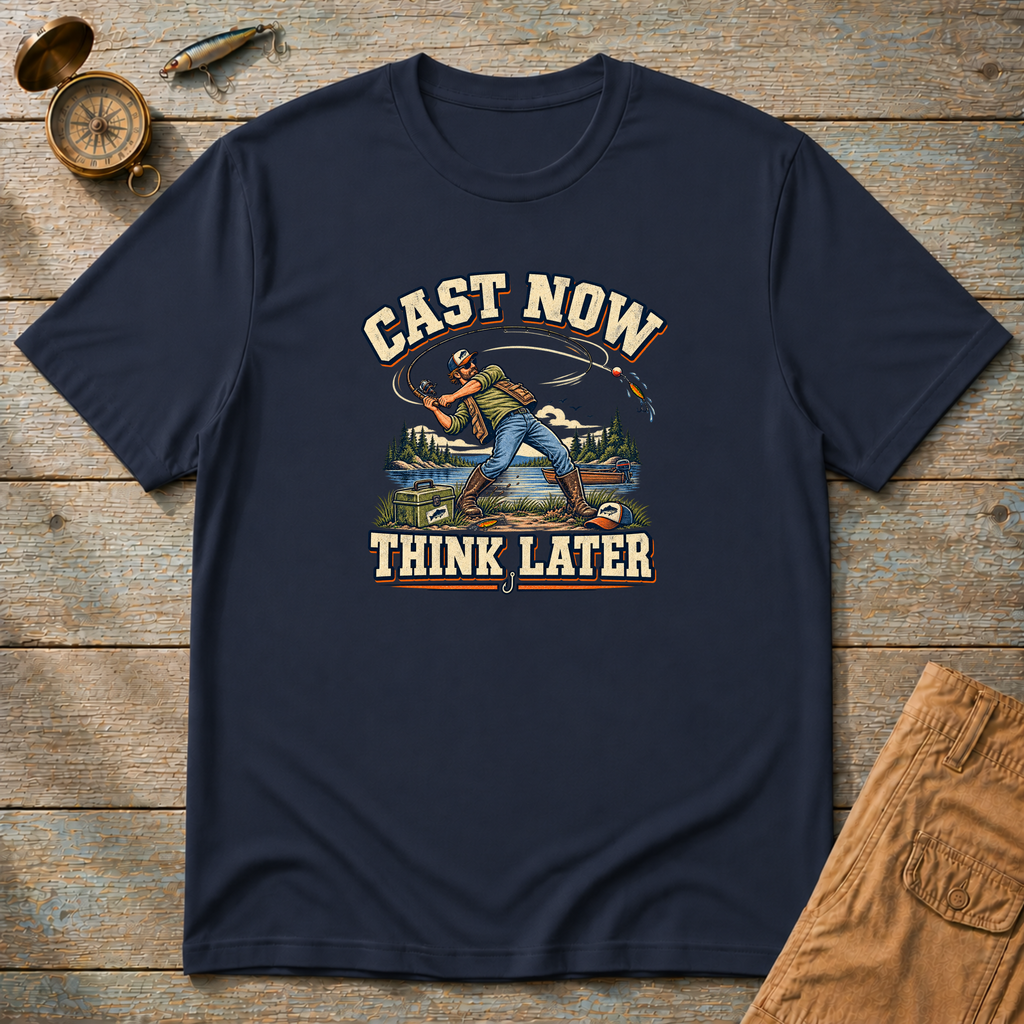 Cast Now, Think Later T-Shirt