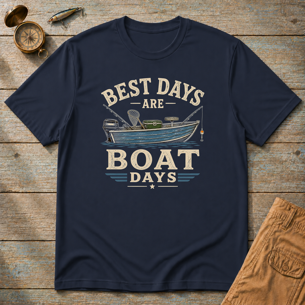 Best Days Are Boat Days T-Shirt