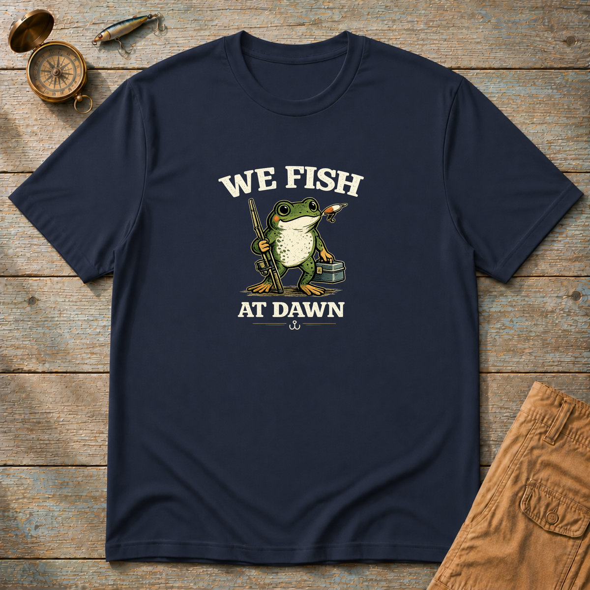 We Fish At Dawn T-Shirt