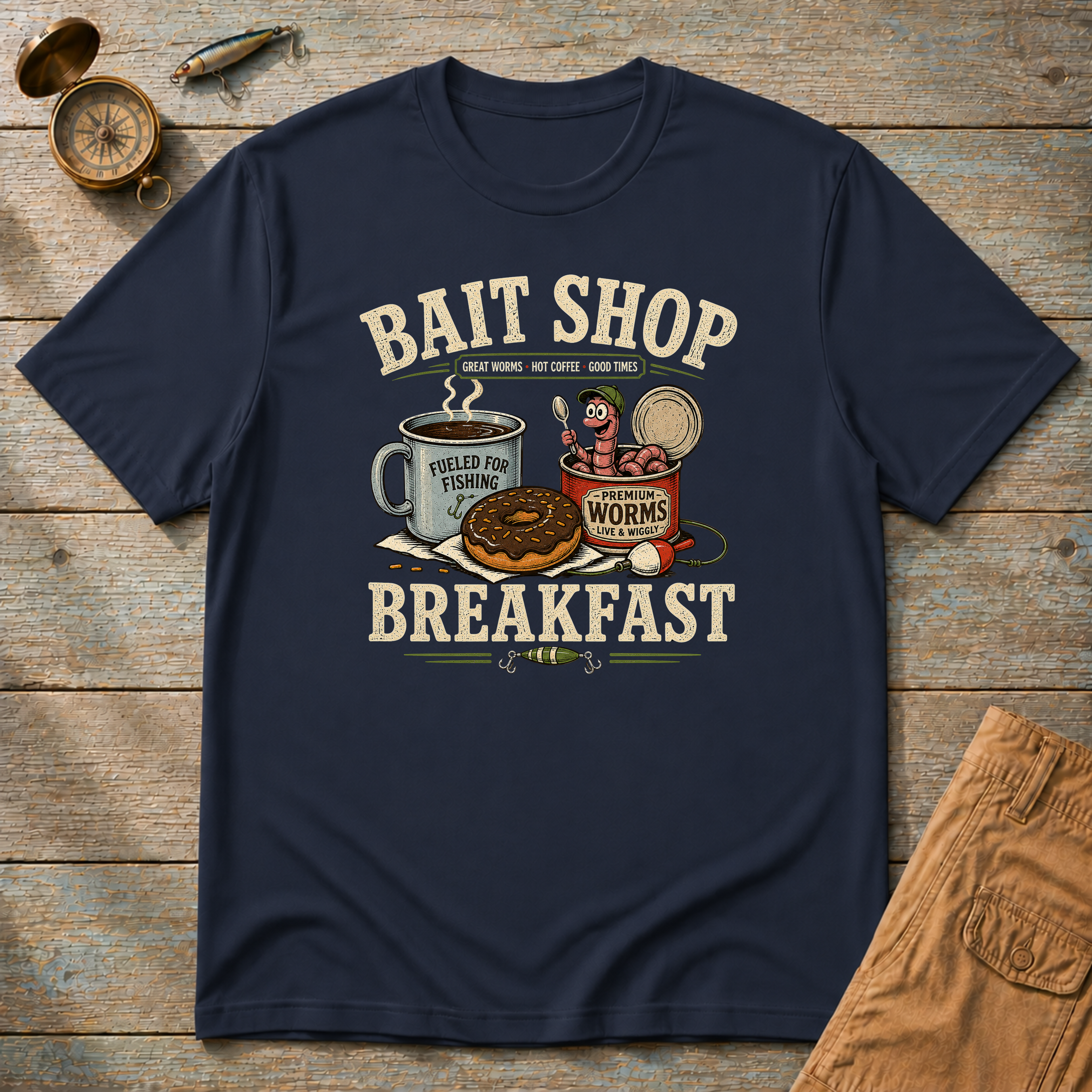 Bait Shop Breakfast T-Shirt