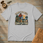 Early To Bed, Early To Fish T-Shirt