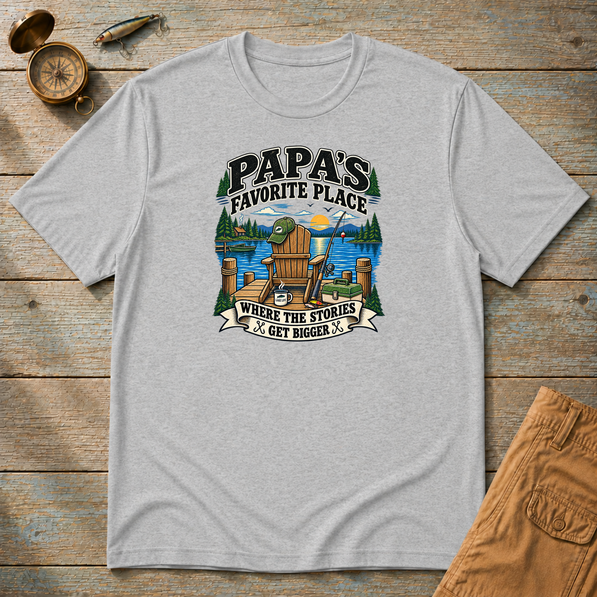 Papa's Favorite Place T-Shirt