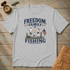 Freedom Family Fishing T-Shirt