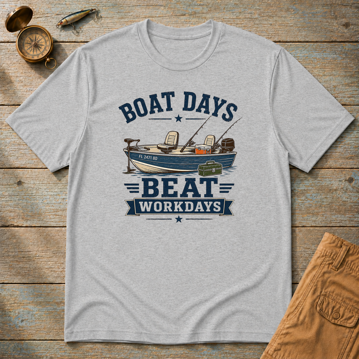 Boat Days Beat Workdays T-Shirt
