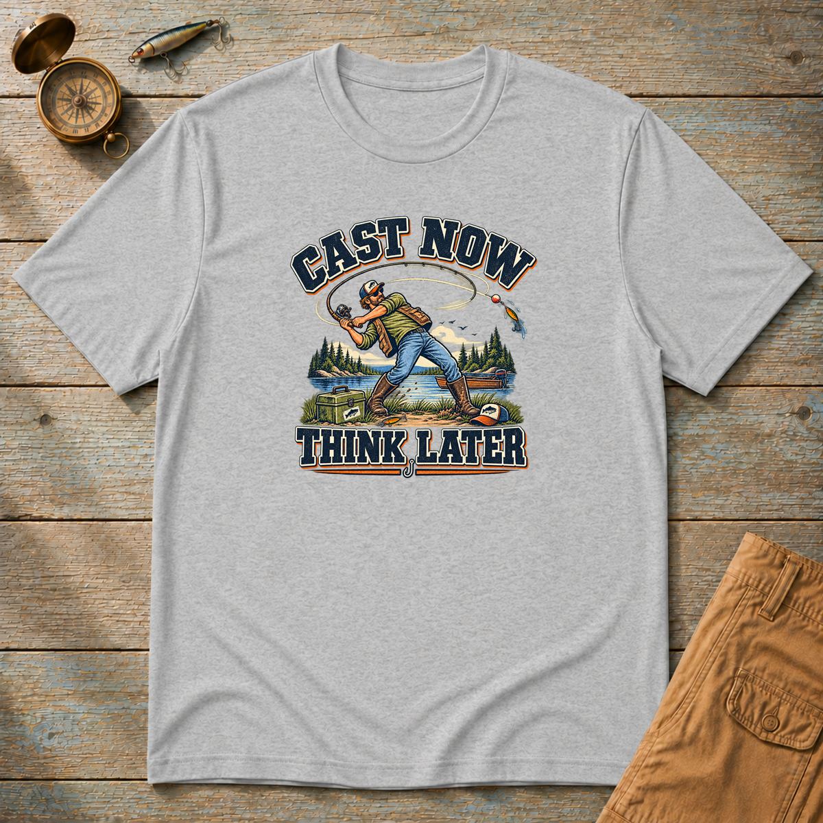 Cast Now, Think Later T-Shirt