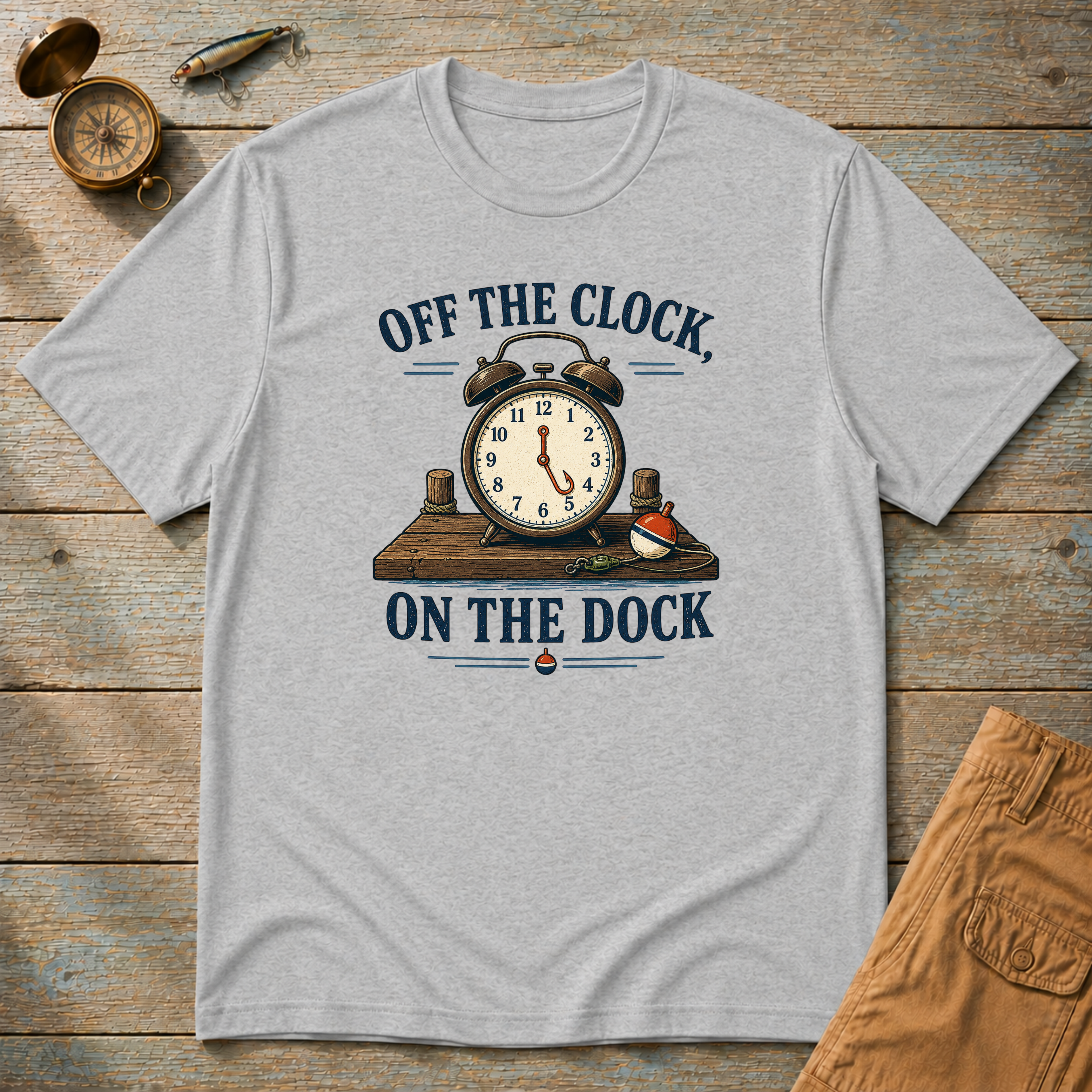Off The Clock On The Dog T-Shirt