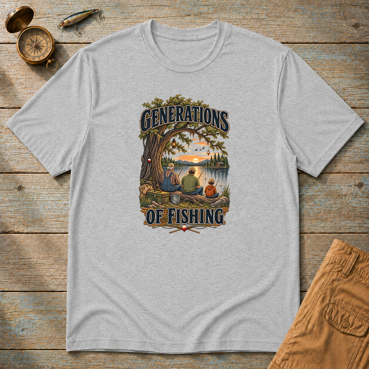 Generations Of Fishing T-Shirt