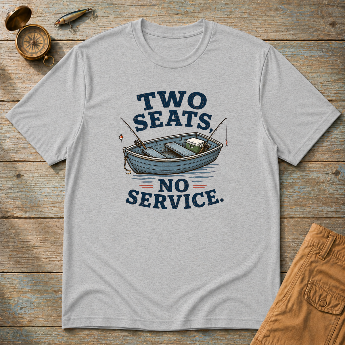 Two Seats No Service T-Shirt