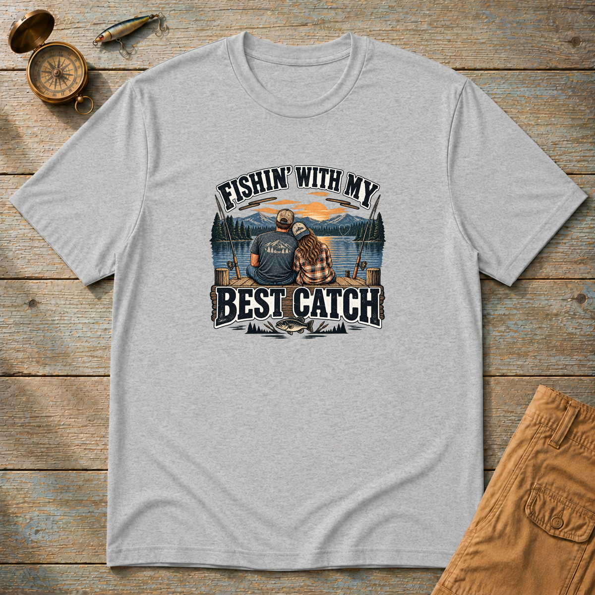 Fishing With My Best Catch T-Shirt
