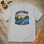 Cast First Worry Later T-Shirt