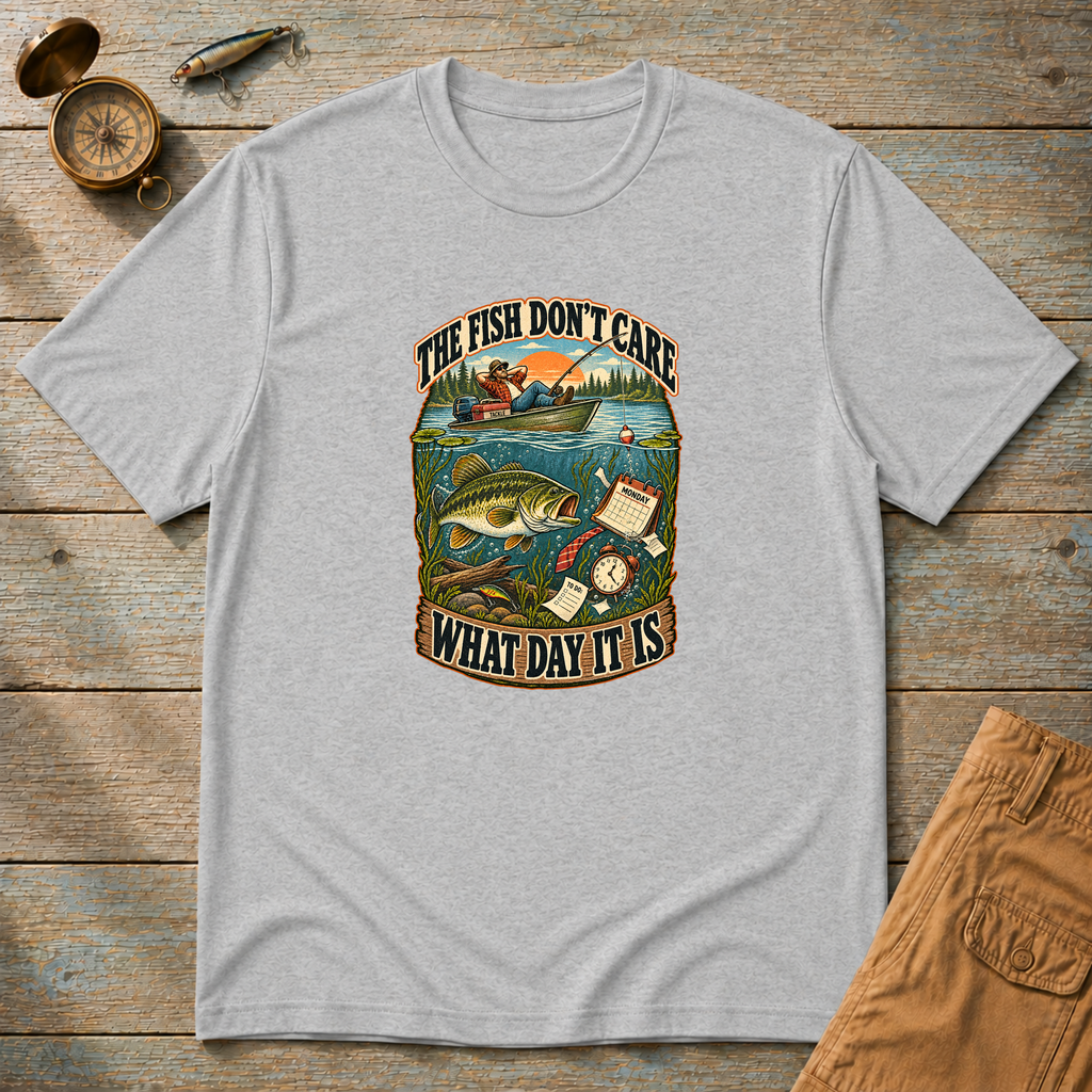 Fish Don't Care What Day It Is T-Shirt