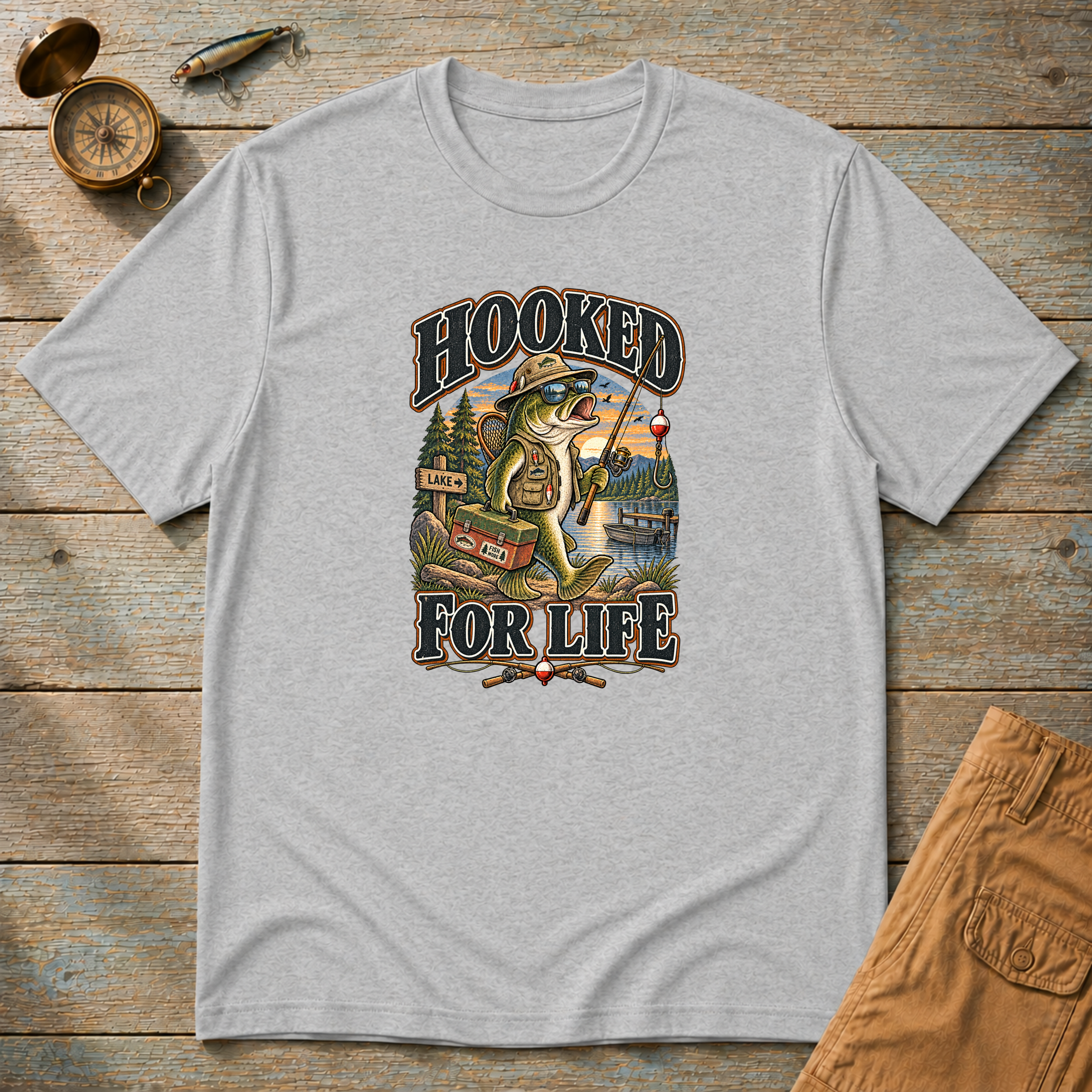 Hooked For Life T-Shirt