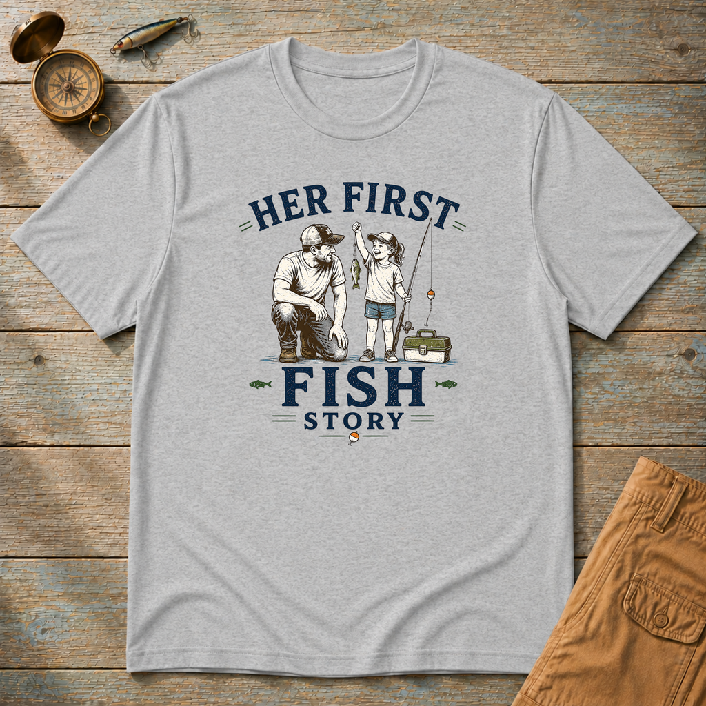 Her First Fish Story T-Shirt