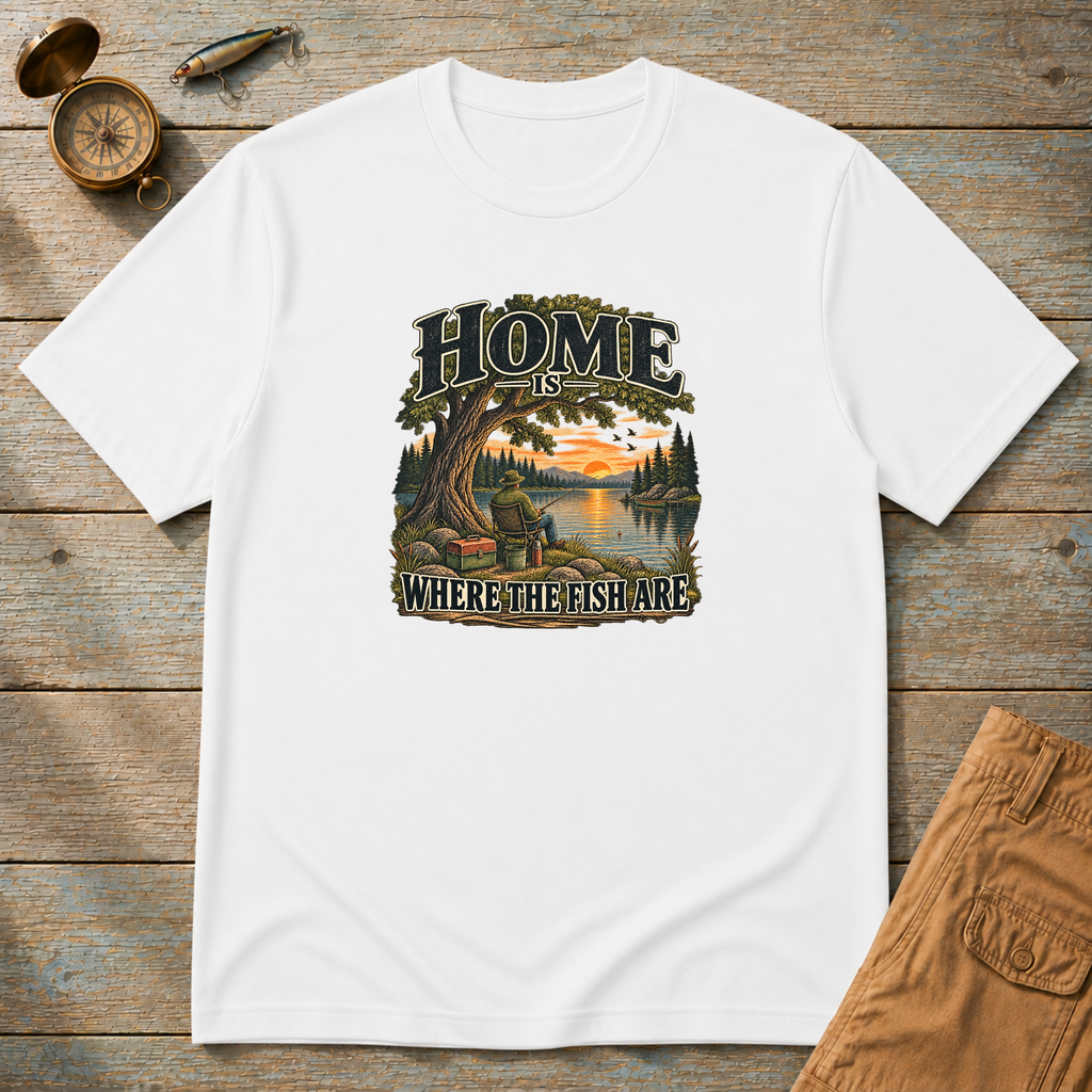 Home Is Where The Fish Are T-Shirt