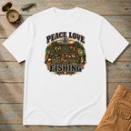 Peace, Love & Fishing T-Shirt