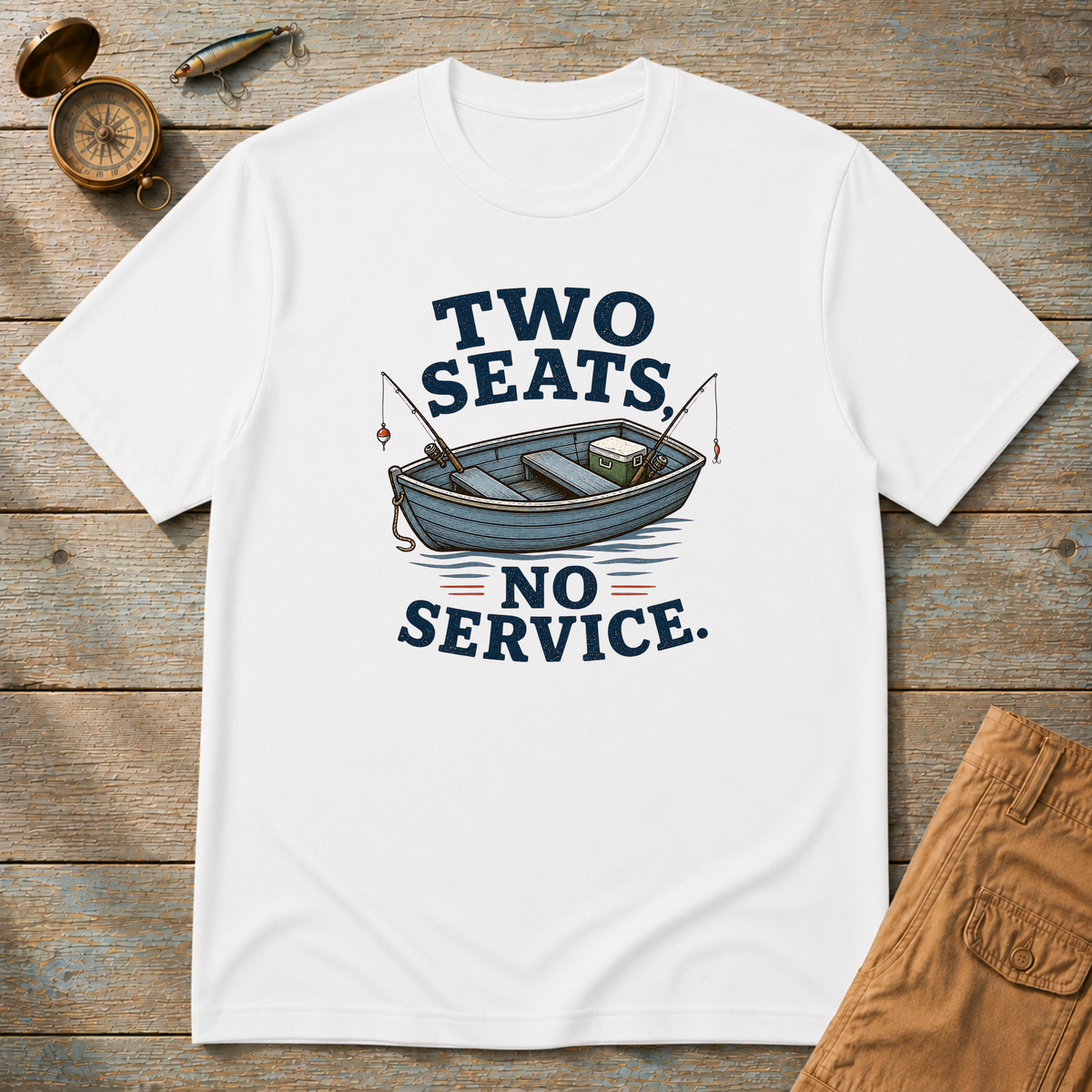 Two Seats No Service T-Shirt