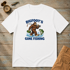 Bigfoot's Gone Fishing T-Shirt