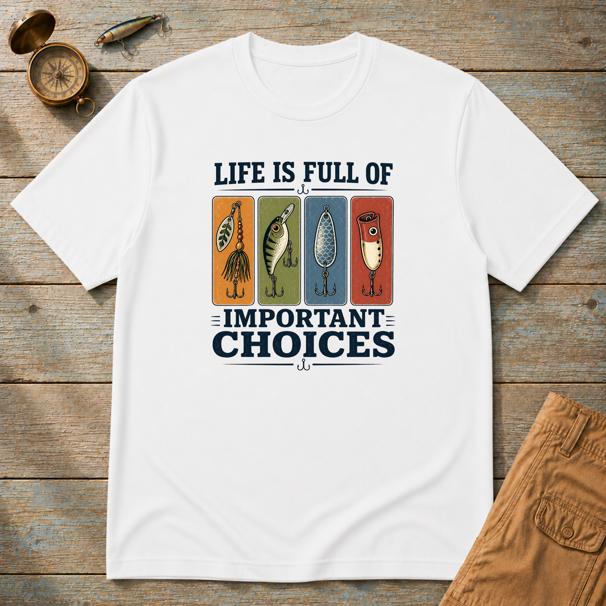 Life Is Full Of Important Choices T-Shirt