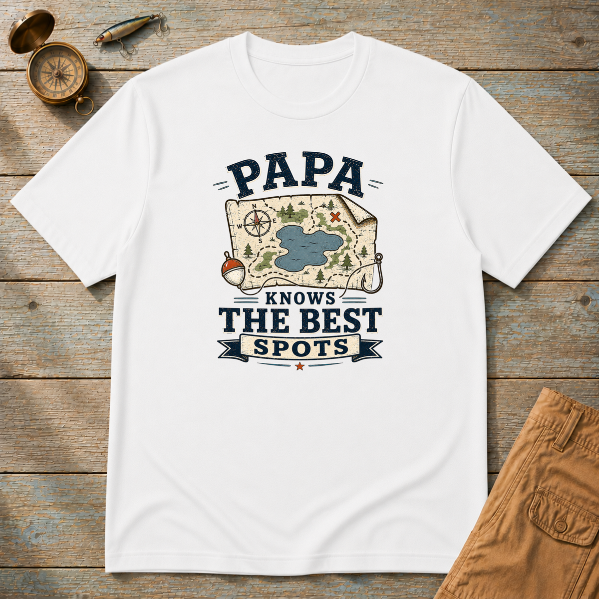 Papa Knows The Best Spots T-Shirt