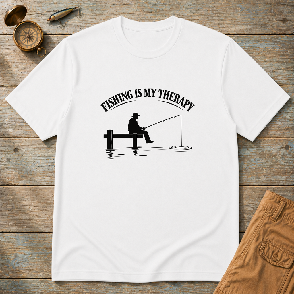 Fishing Is My Therapy T-Shirt