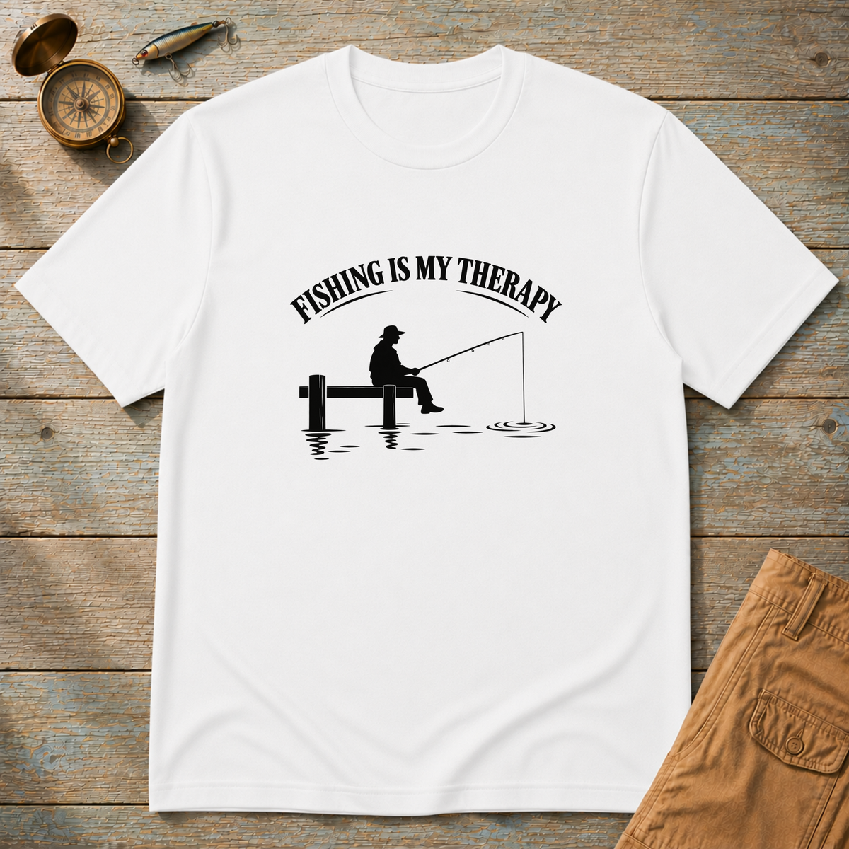 Fishing Is My Therapy T-Shirt