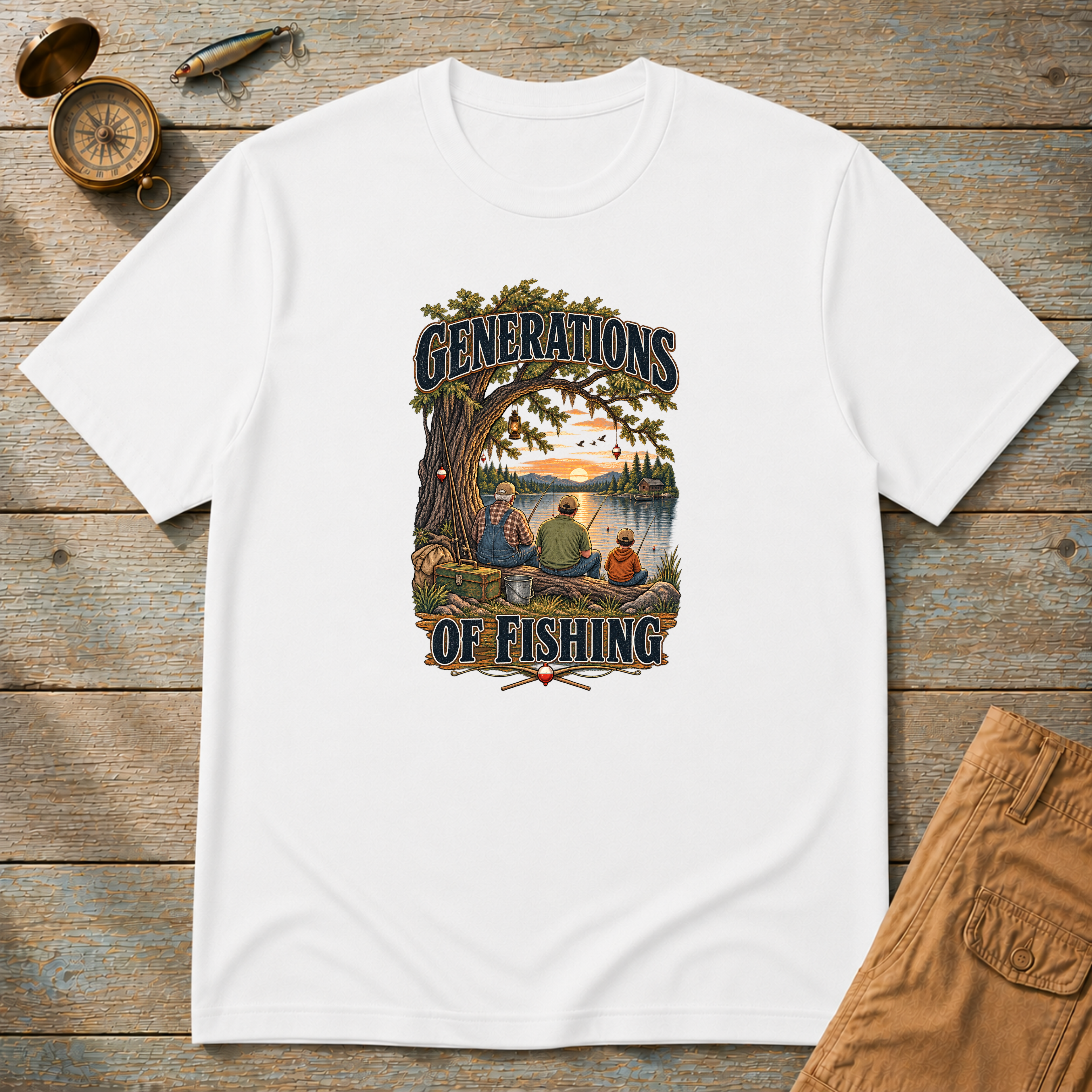 Generations Of Fishing T-Shirt