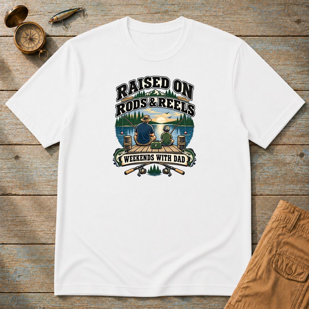 Raised On Rod & Reels T-Shirt