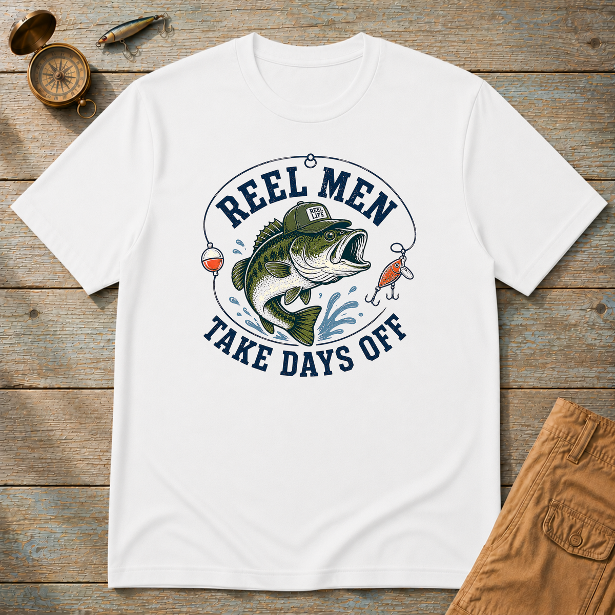 Real Men Take Days Off T-Shirt