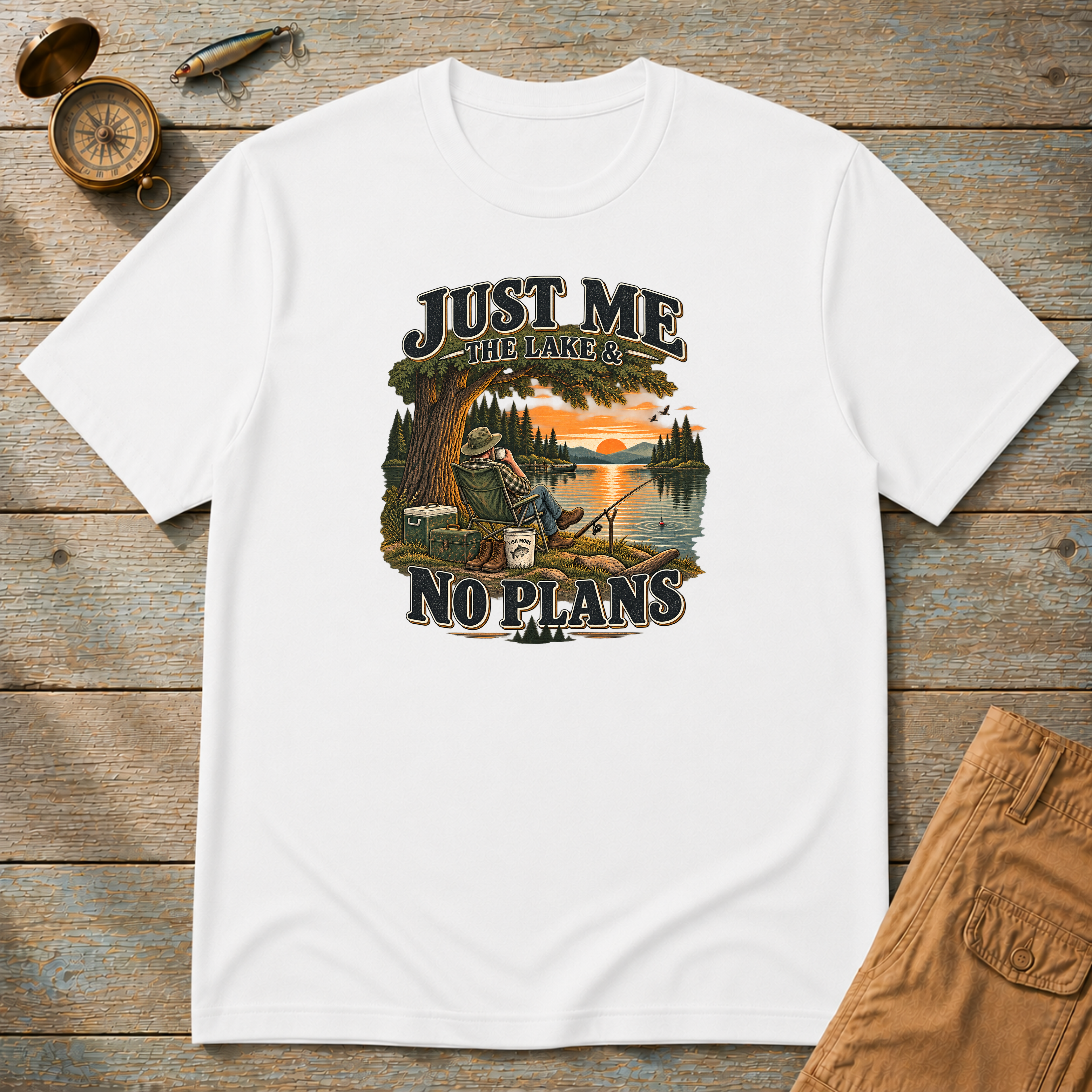 Just The Lake & Me T-Shirt