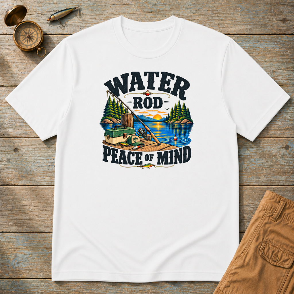 Water Rod Piece Of Mind T-Shirt