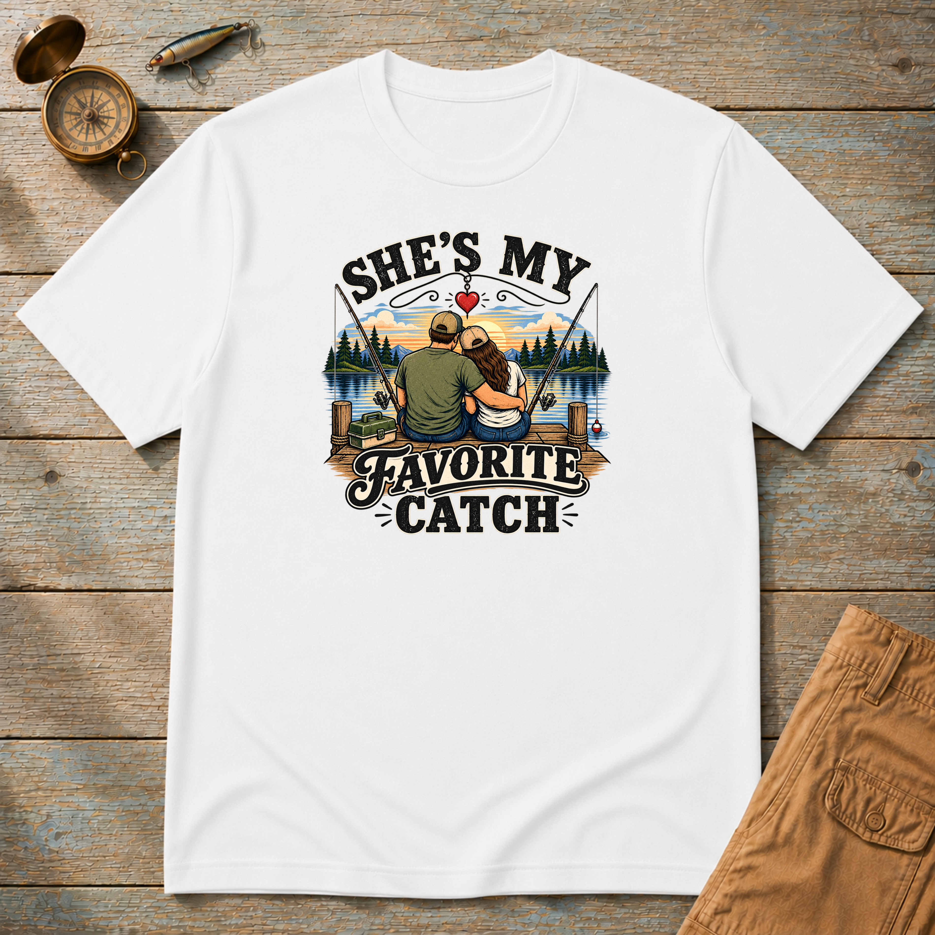 She's My Favorite Catch T-Shirt
