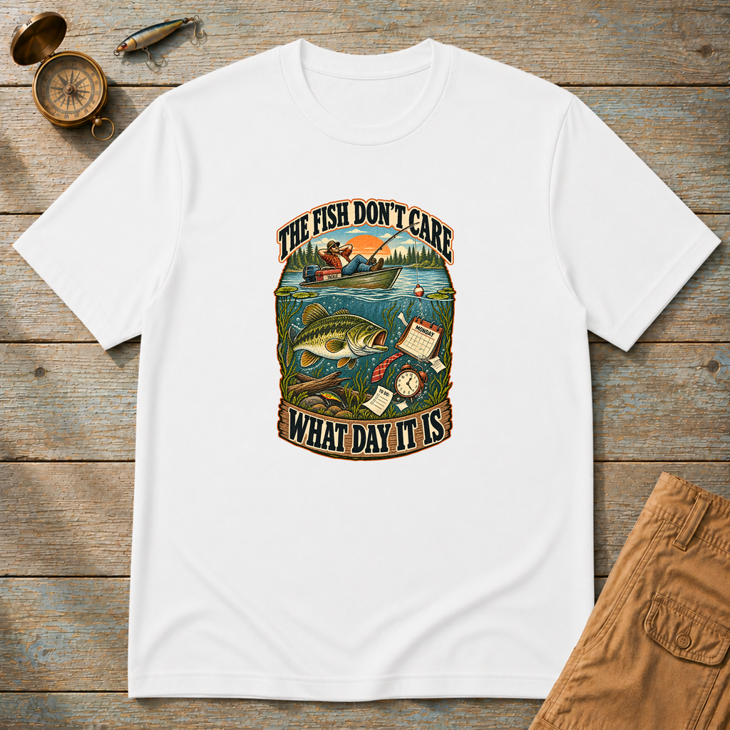 Fish Don't Care What Day It Is T-Shirt