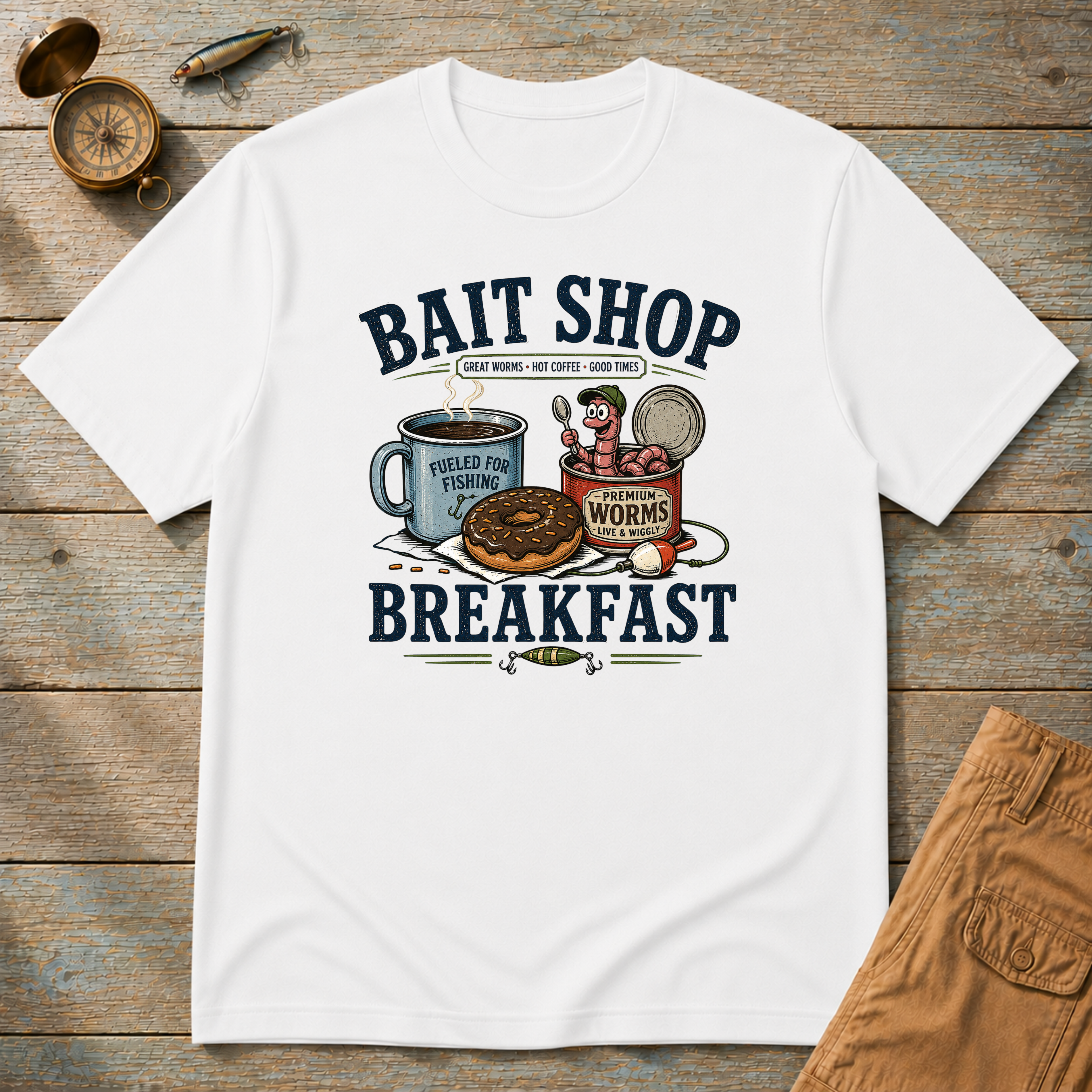 Bait Shop Breakfast T-Shirt