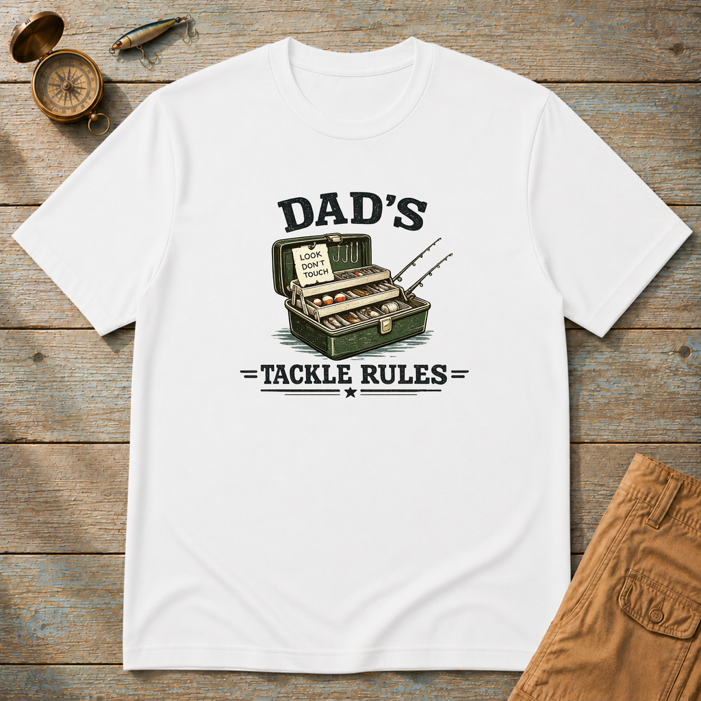 Dad's Tackle Rules T-Shirt