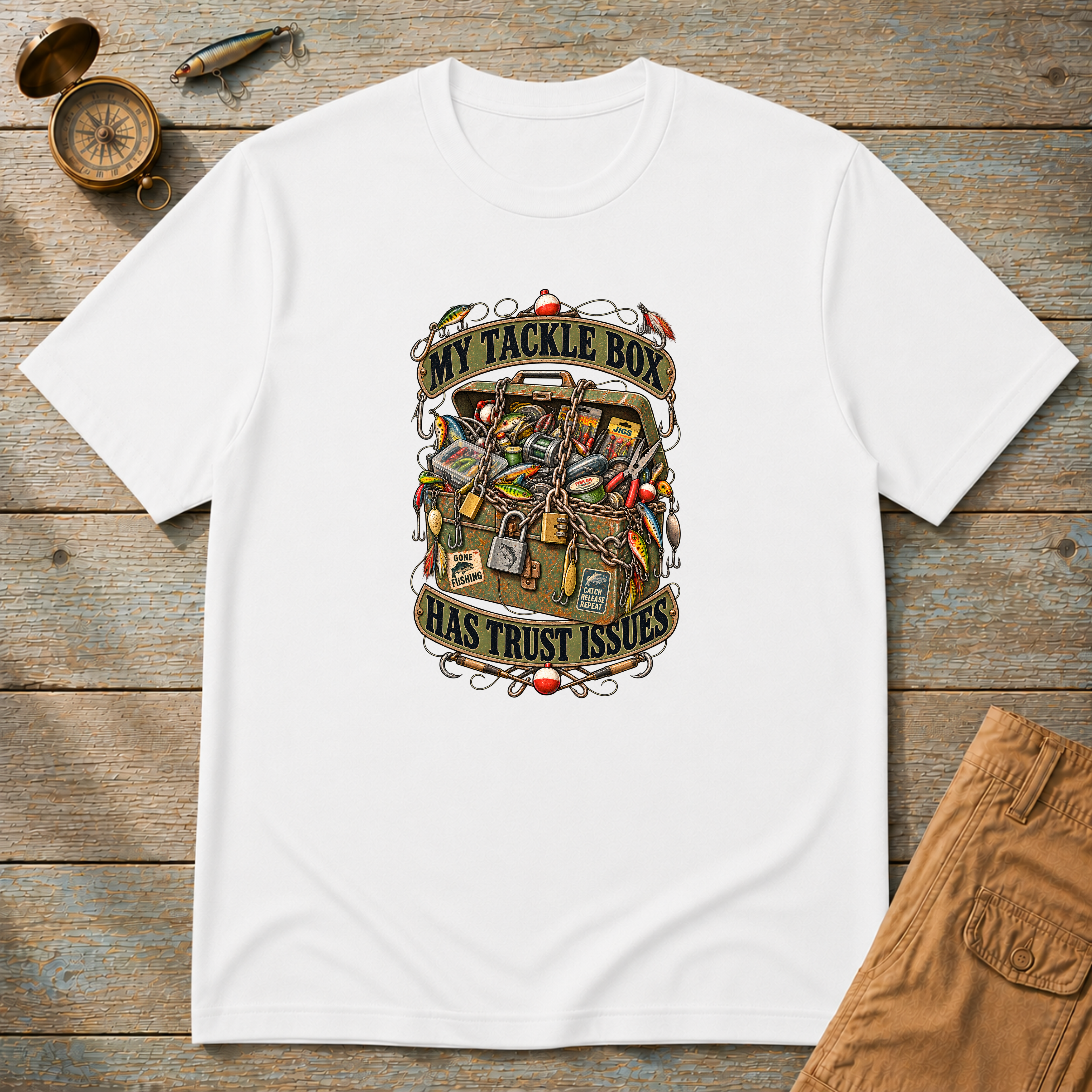 My Tackle Box Has Trust Issues T-Shirt